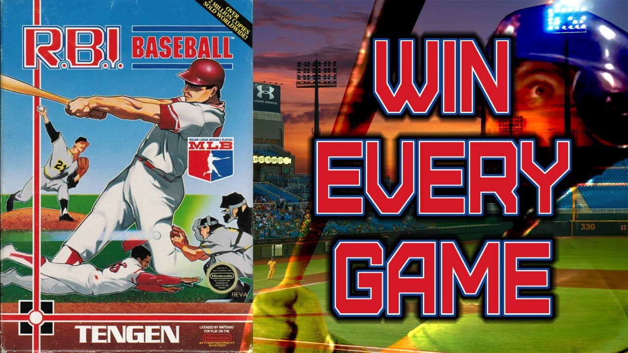 RBI Baseball ⚾ How To Win EVERY Game - 3 Easy Tricks - NES (1988) #Retro