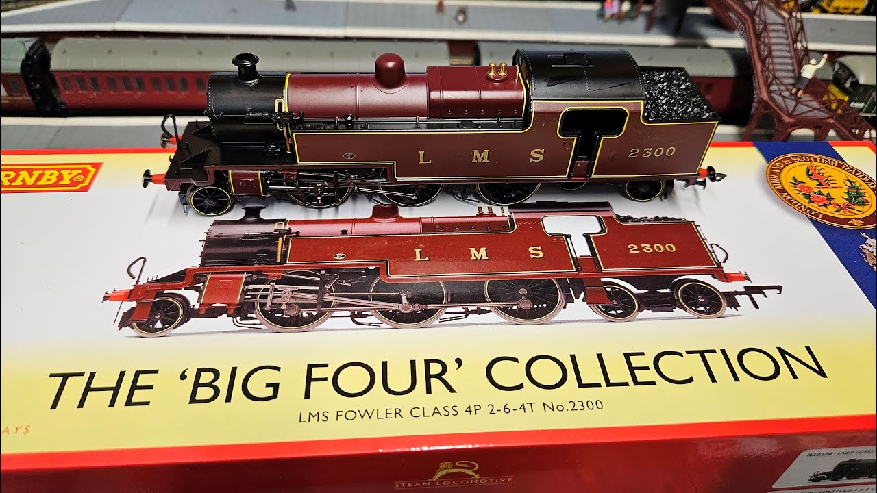 Hornby Big Four Centenary Collection LMS Fowler 4P Unboxing & DCC Fitting