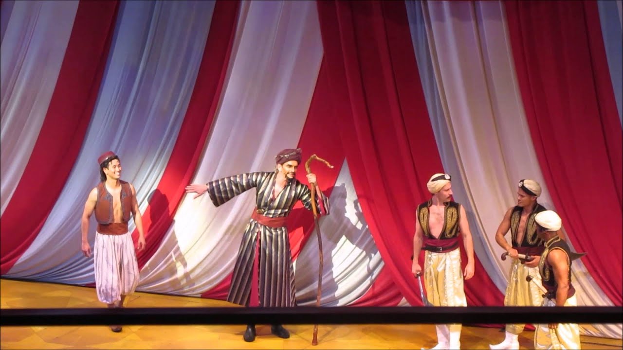Final Aladdin showing highlights