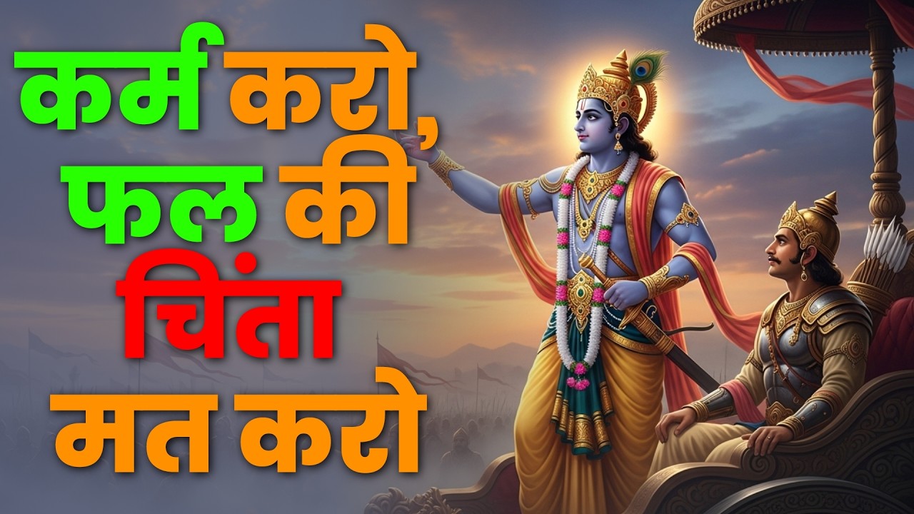 कर्म करो, फल की चिंता मत करो - क्या यह सच में संभव है? | Best Explanation of Karma Yoga