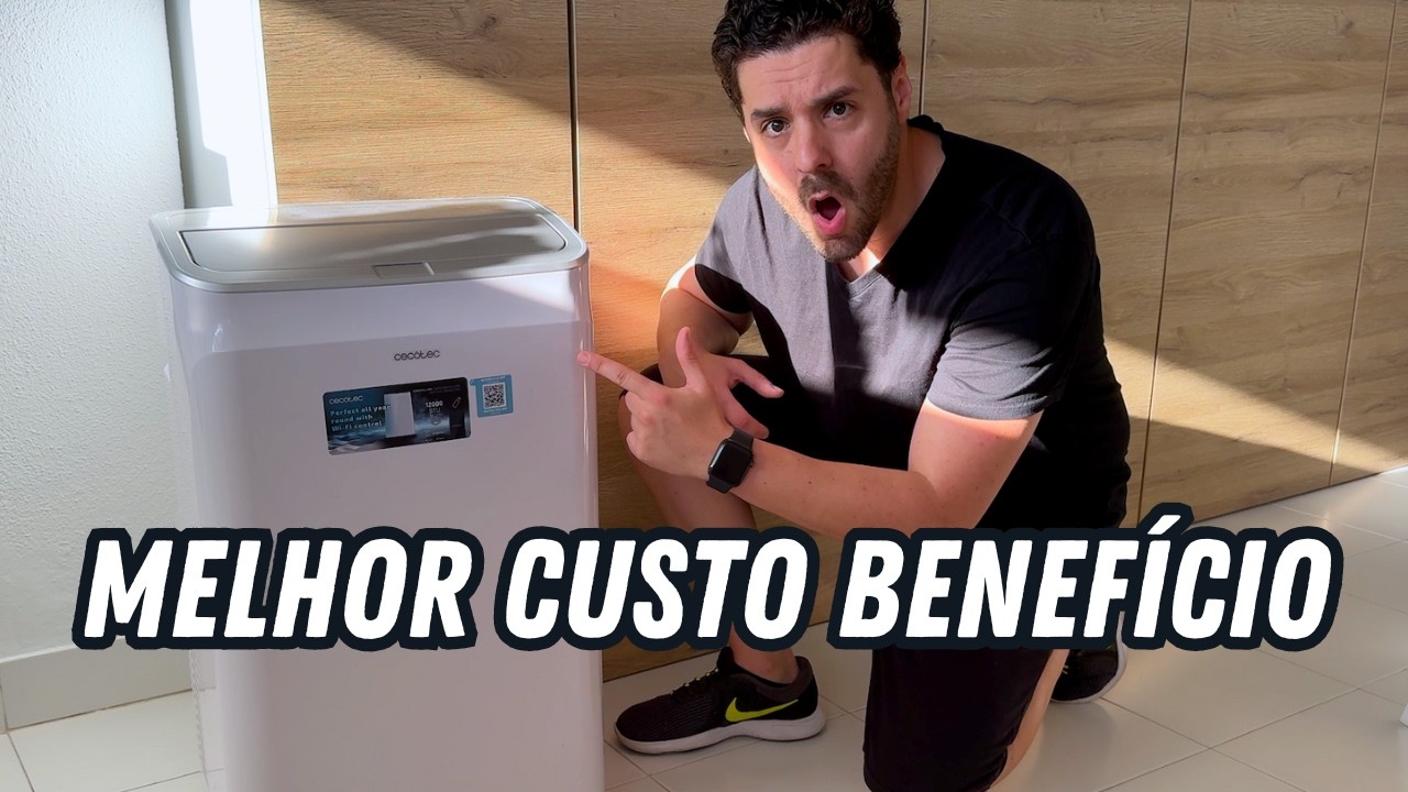 Melhor Ar Condicionado Portátil Custo Benefício? Cecotec Forceclima 12800