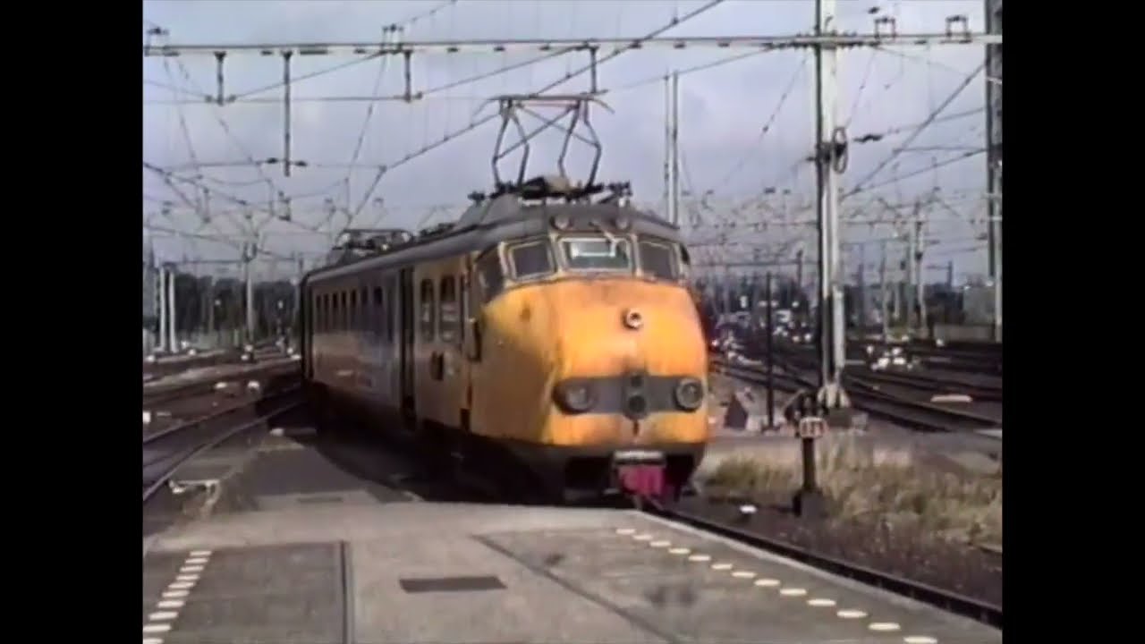 Netherlands Railways 1991 - Trains at Amsterdam Central Station, Part 4