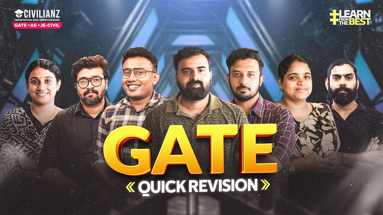 GATE 2026 Quick Revision | FLUID MECHANICS | Civilianz