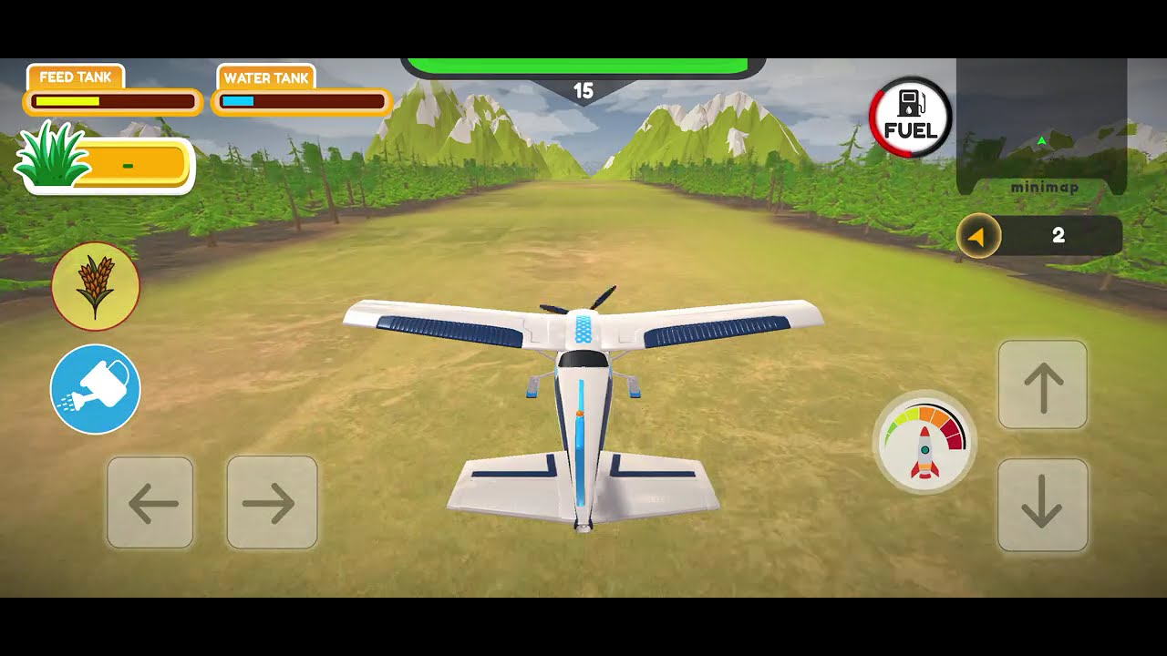 Crop Duster: Farm Flight | First gameplay | mobile game | IOS | 