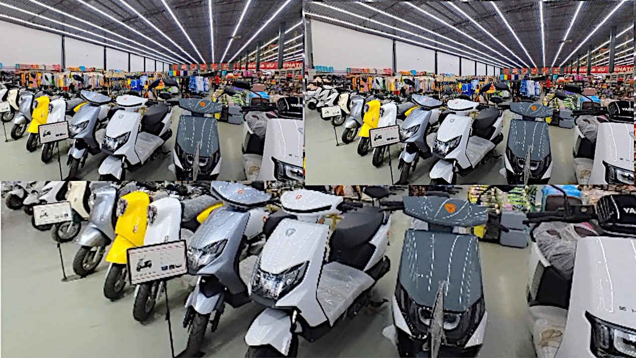 Chargeable Electric Cycles at EU CHINATOWN SHOPPING MALL