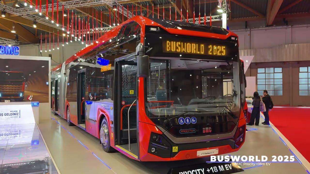 BMC Procity +18M EV (2026) | Интерьер и экстерьер | Busworld Europe 2025 Брюссель