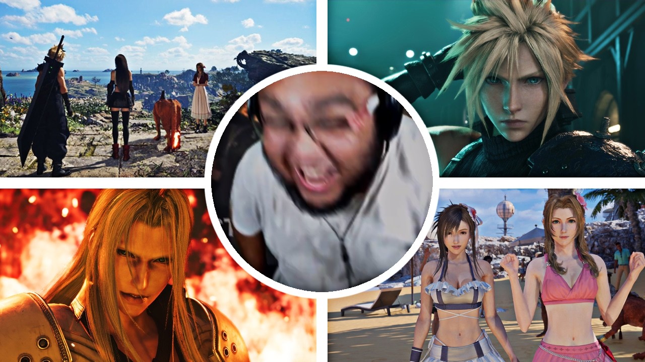 Reacting to EVERY Final Fantasy VII Remake Series Trailer BEFORE Part 3 is Announced
