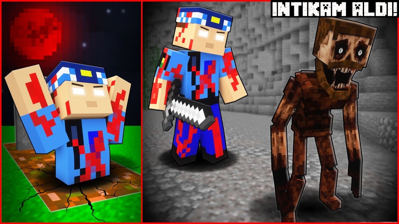 KEREM KOMİSER MEZARDAN ÇIKTI, CANAVAR FAKİRİ ÖLDÜRDÜ! 😱 - Minecraft ZENGİN FAKİR HAYATI