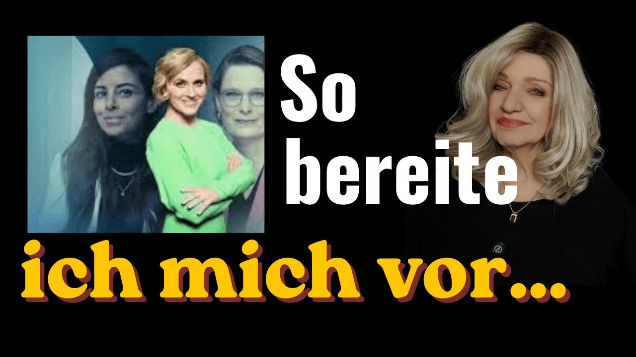 Sendung Caren Miosga: Vorbereitungen laufen hei&szlig;