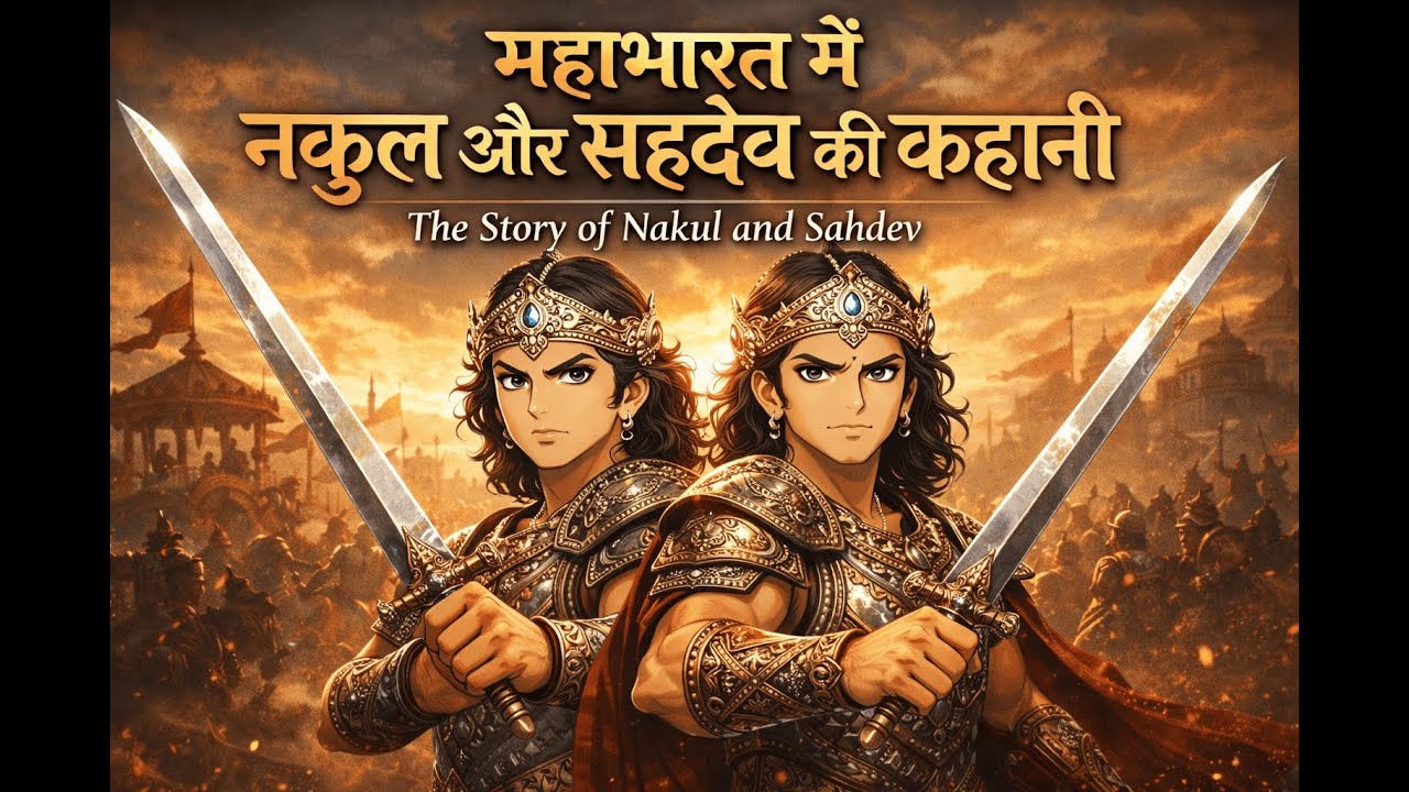 Story of Nakul -Sahadev| महाभारत में नकुल और सहदेव की कहानी #AnyTimeRead #mahabharat