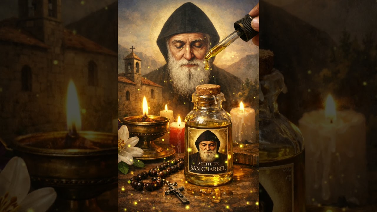 San Charbel y su Aceite Bendito.✨️ Oración Poderosa para la Salud