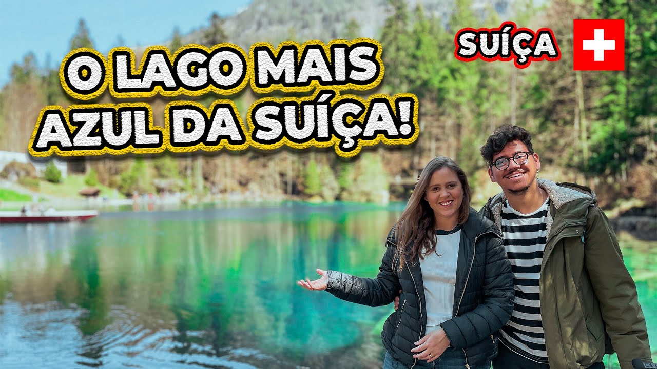 BLAUSEE: O LAGO MAIS AZUL DA SUÍÇA! 🇨🇭