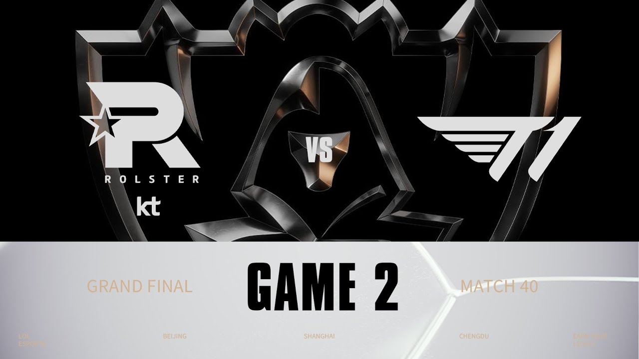 KT vs T1 | Game 2 | WORLDS 2025 | Chung kết | Ho&agrave;ng Lu&acirc;n Co-stream