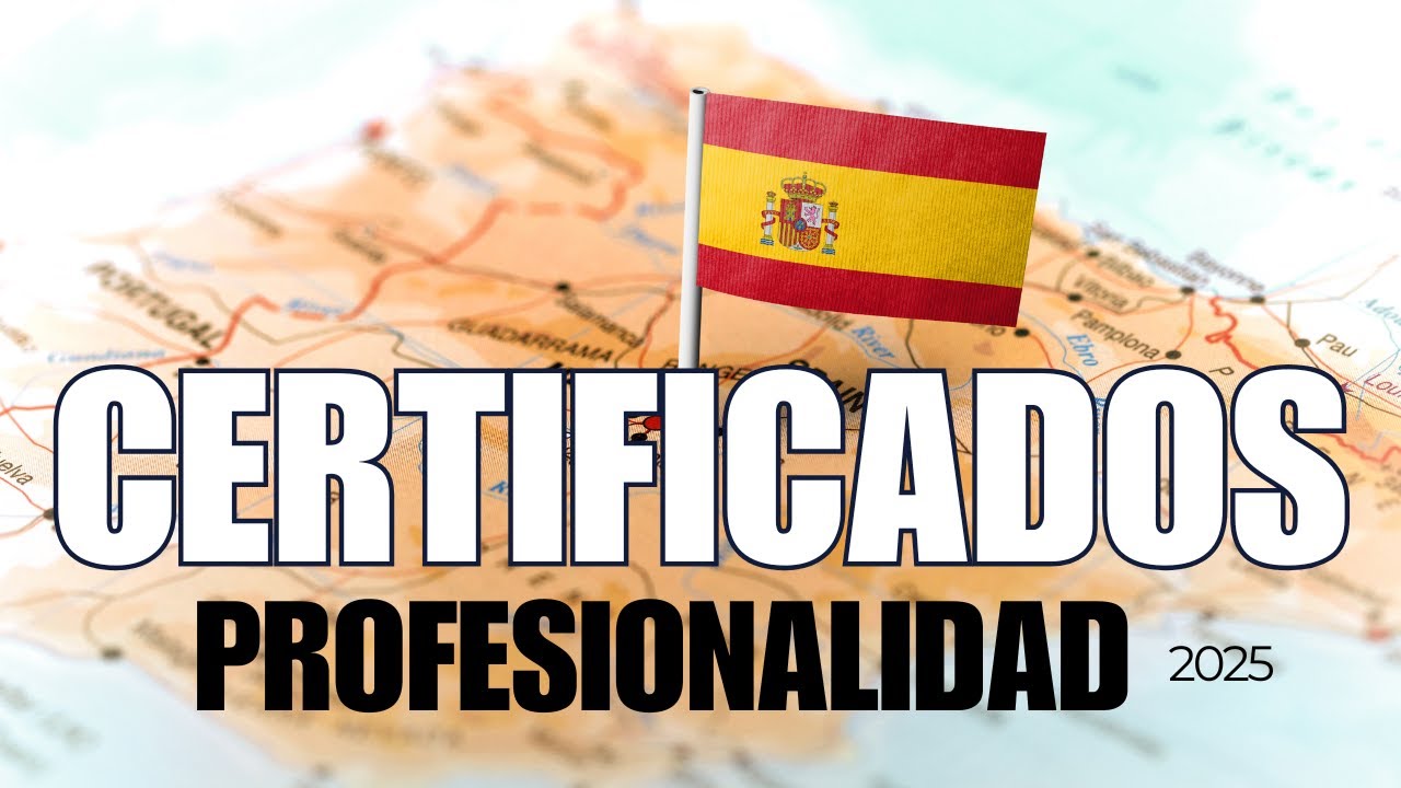 ❇️ LA CLAVE  De Los Certificados de Profesionalidad Para la Visa por Estudio 🇪🇸 