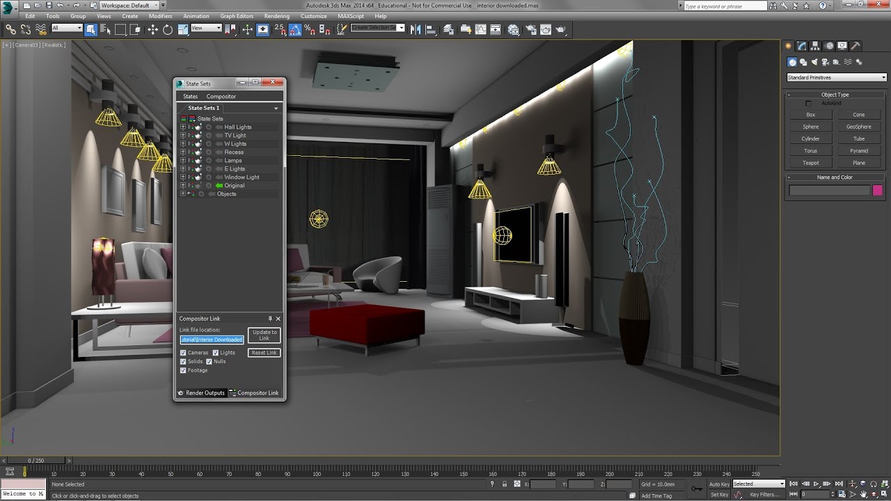 State Sets in 3ds Max