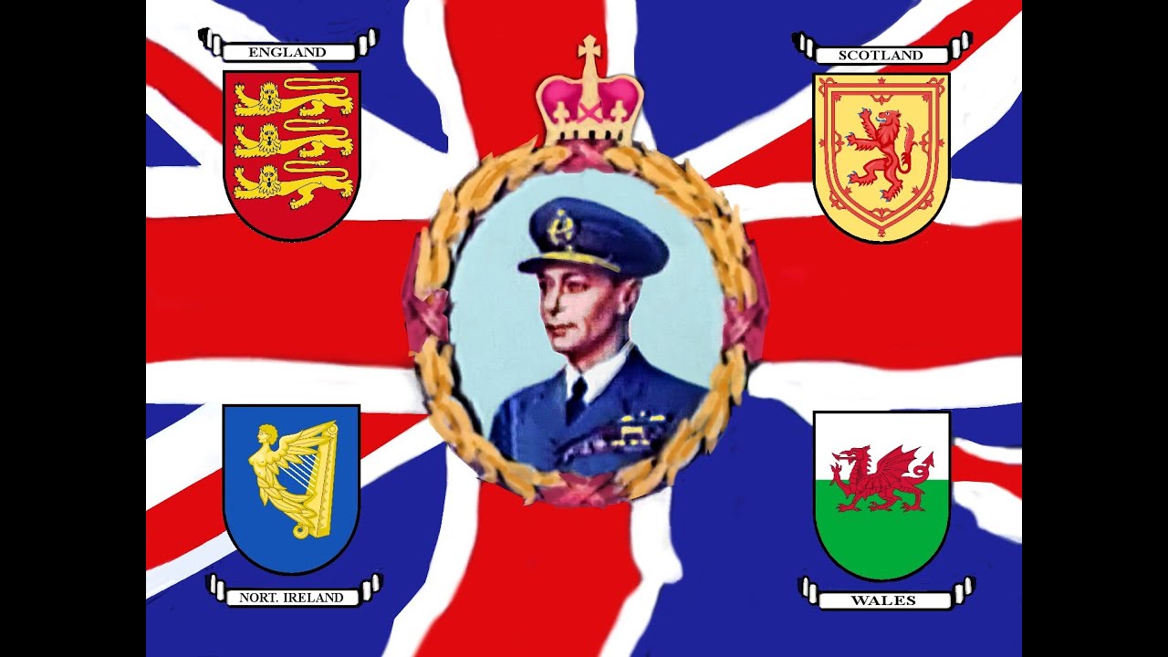 GOD SAVE THE KING.  Programme sign-off, British Empire