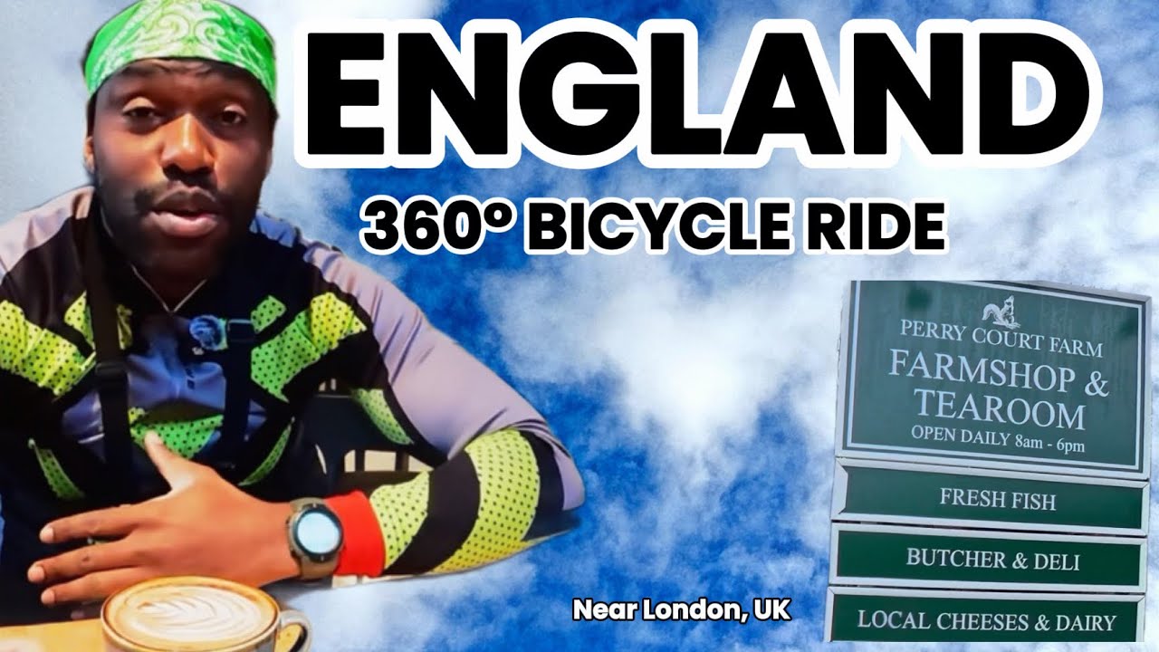 English Countryside in 360° (45 Min Cycling Vlog) | Farm Shops & Woodland Trails, Kent UK