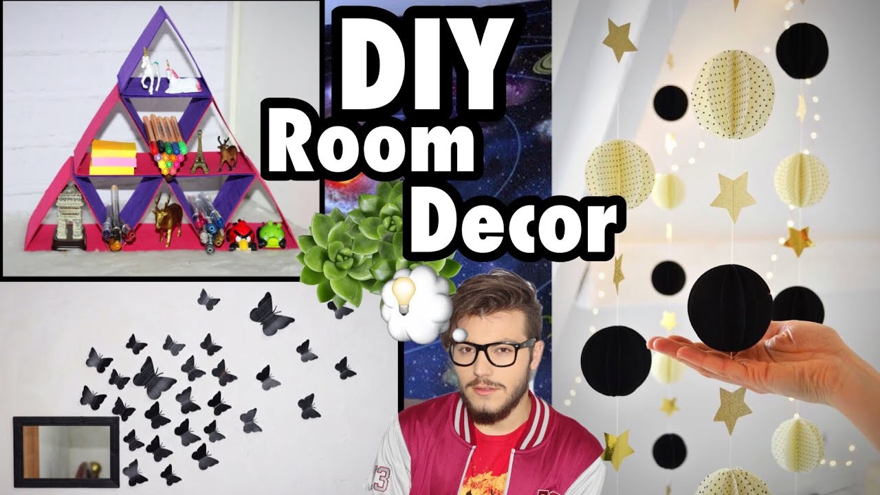 DIY KIT DE DECORA&Ccedil;&Atilde;O CRIATIVA PARA SEU QUARTO | EDUARDO WIZARD