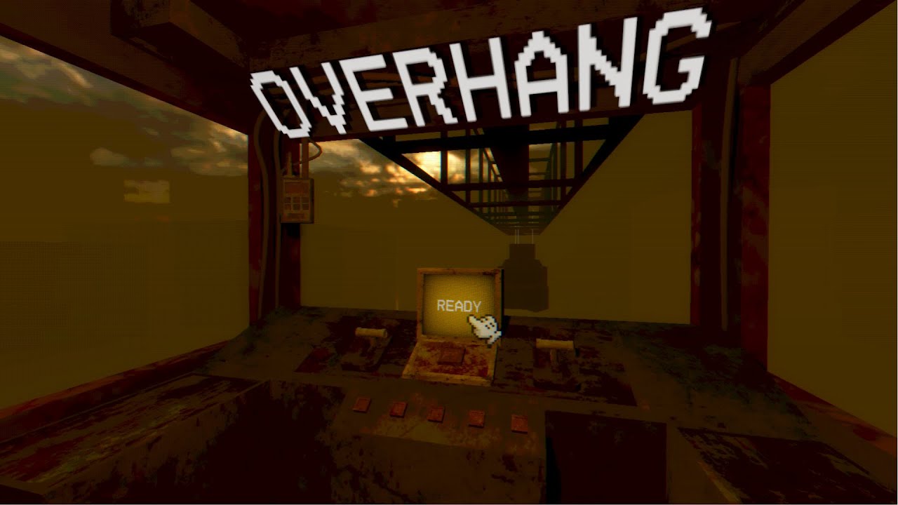 Using A Crane To Fish Up Material From A Cursed Ravine - Overhang