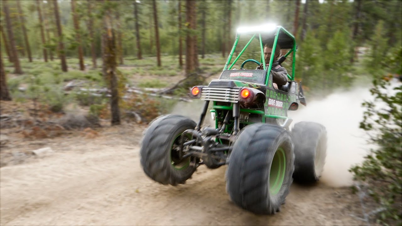 Giant 454 Grave Digger Power Wheels How it Was Built!