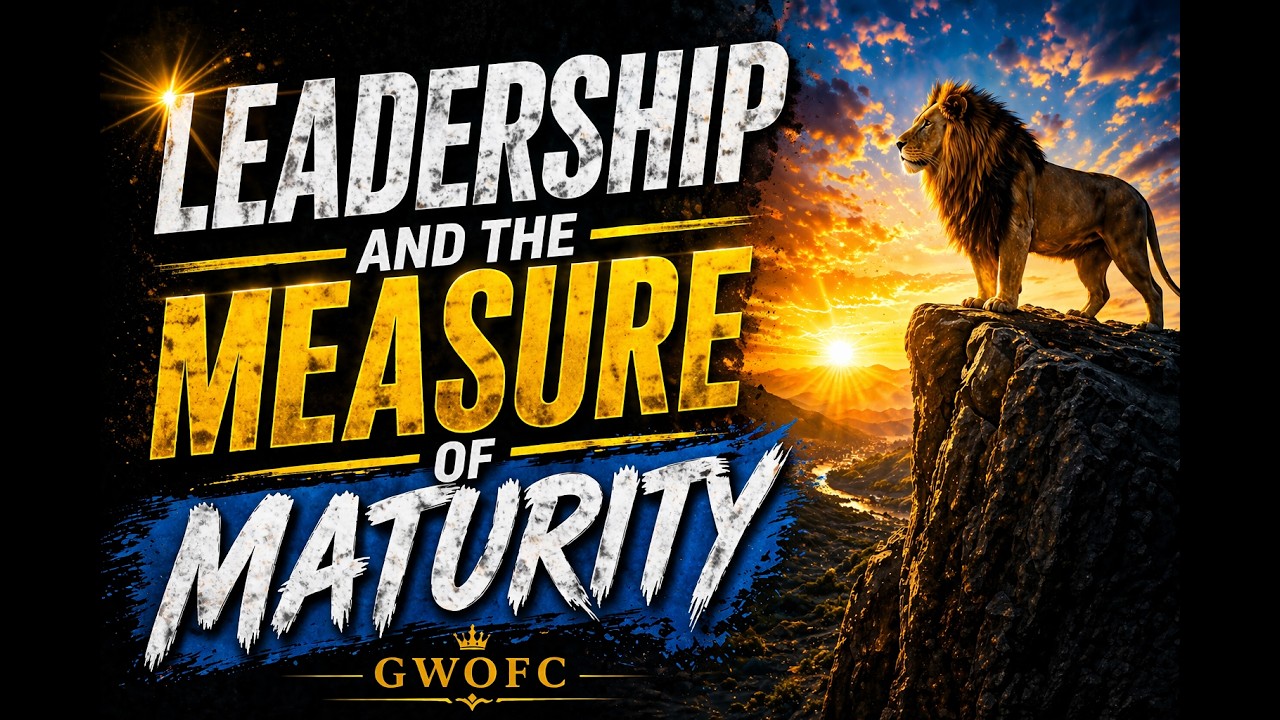 “Leadership and the Measure of Maturity”