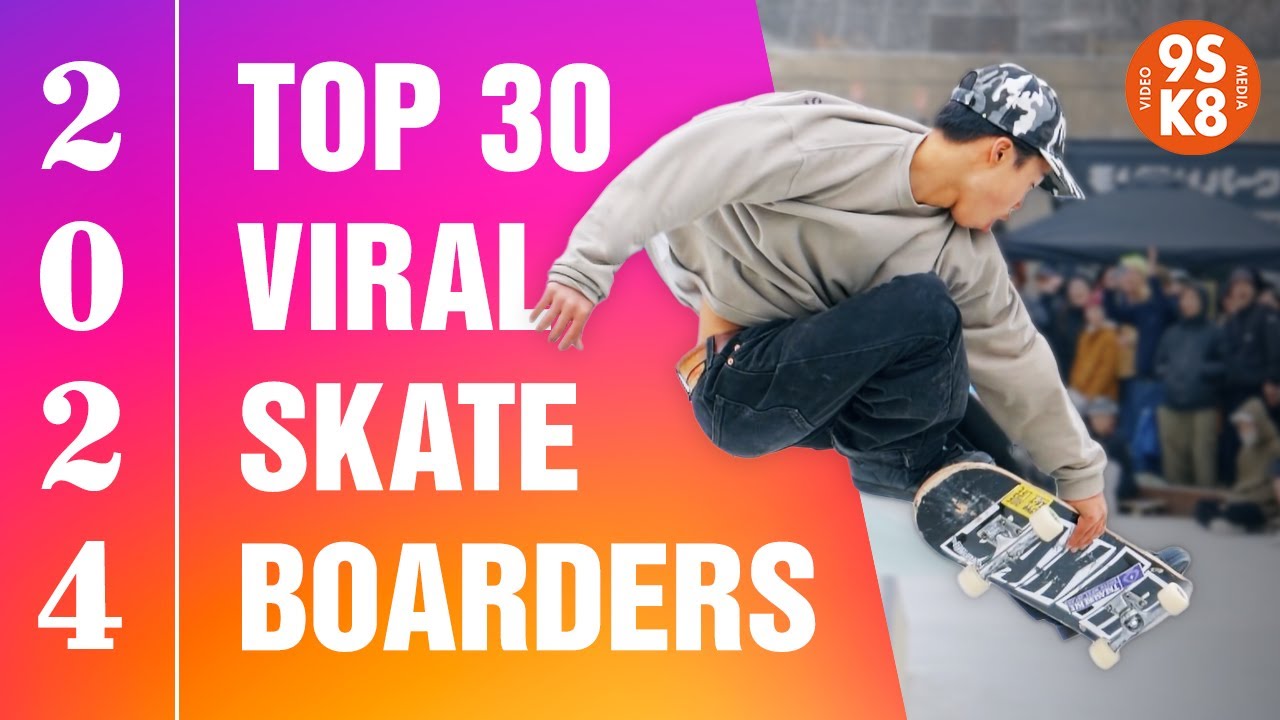 Топ-30 самых вирусных японских скейтеров 2024 года: Включены в рилсы 9SK8