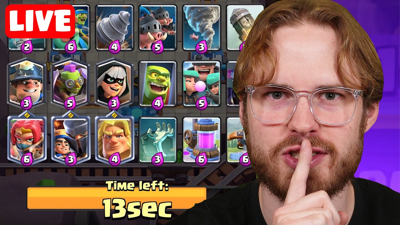 PUSHING TO THE TOP OF MEGA DRAFT LEAGUE IN CLASH ROYALE!