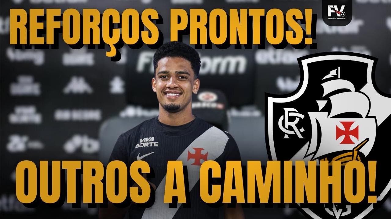 VASCO APRESENTA BRENNER E MIRA MAIS DOIS REFORÇOS | JEAN DAVID FAZ GRAVES ACUSAÇÕES