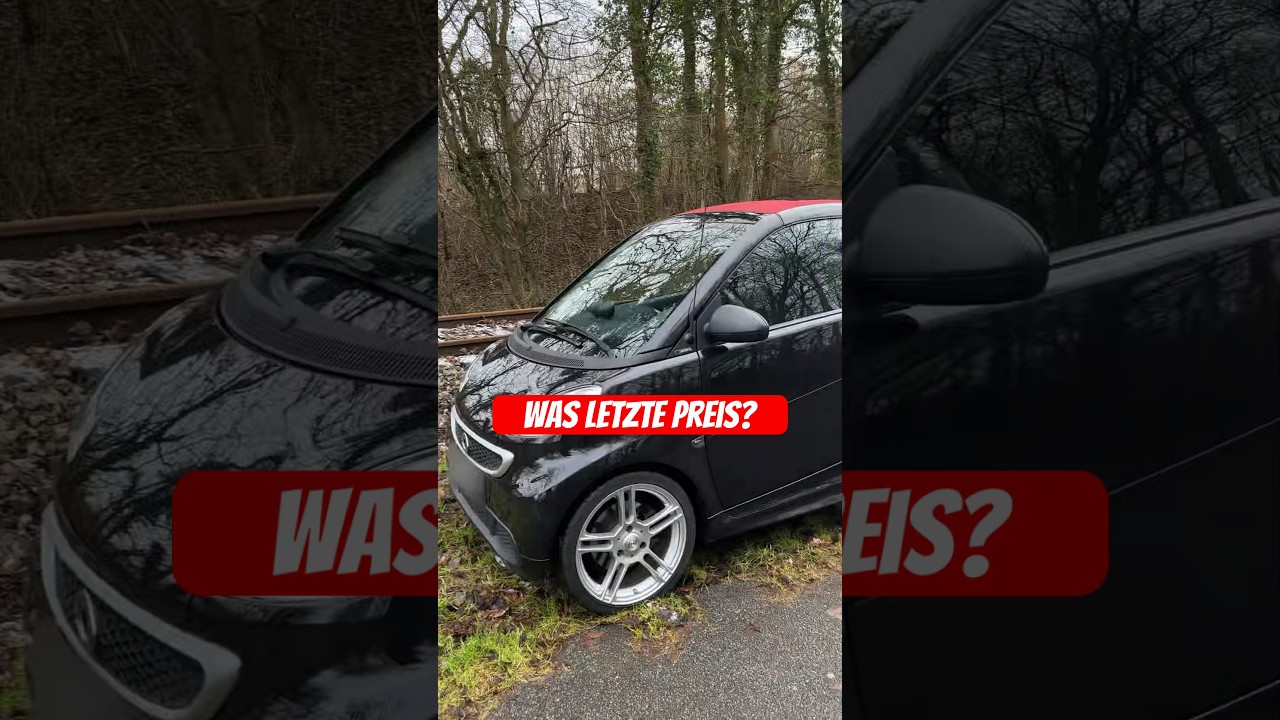 Smart Fortwo Cabrio in 1A Zustand und allen Extras. Karsten braucht Platz #smartfortwo #zuverkaufen