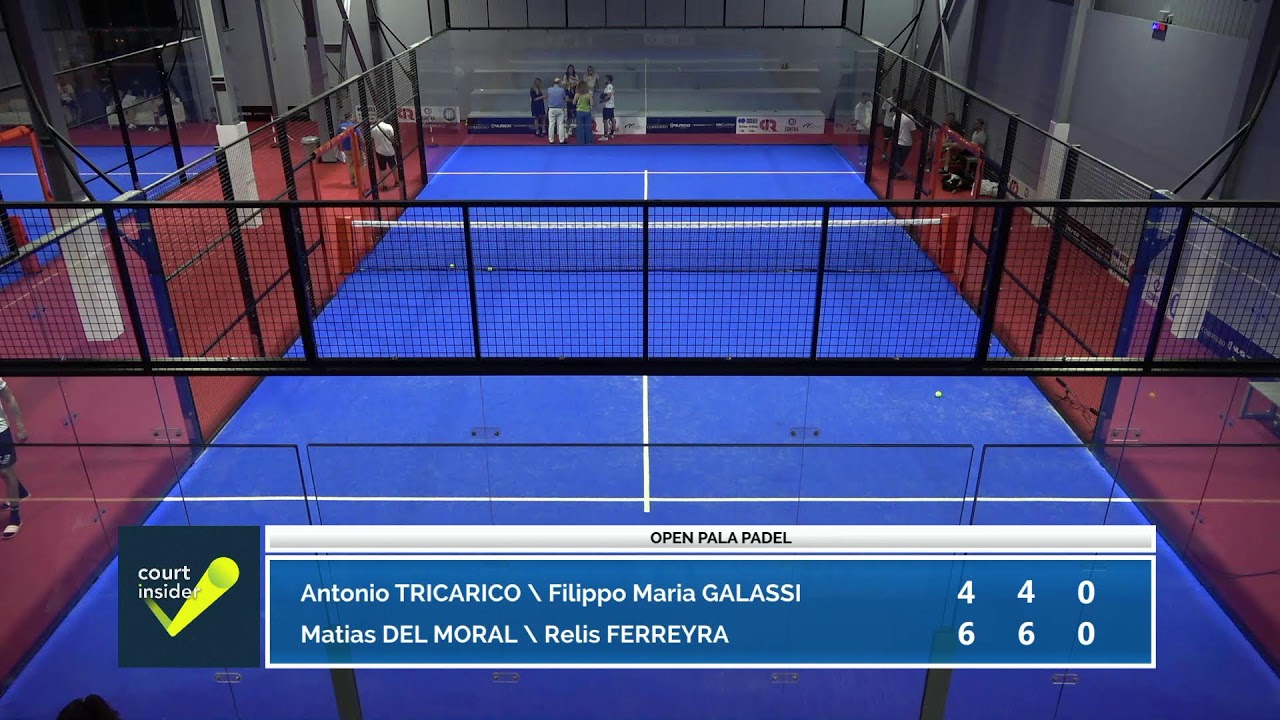 TRICARICO\GALASSI VS DEL MORAL\FERREYRA - QUARTI DI FINALE OPEN PALA PADEL NOLA 10000€