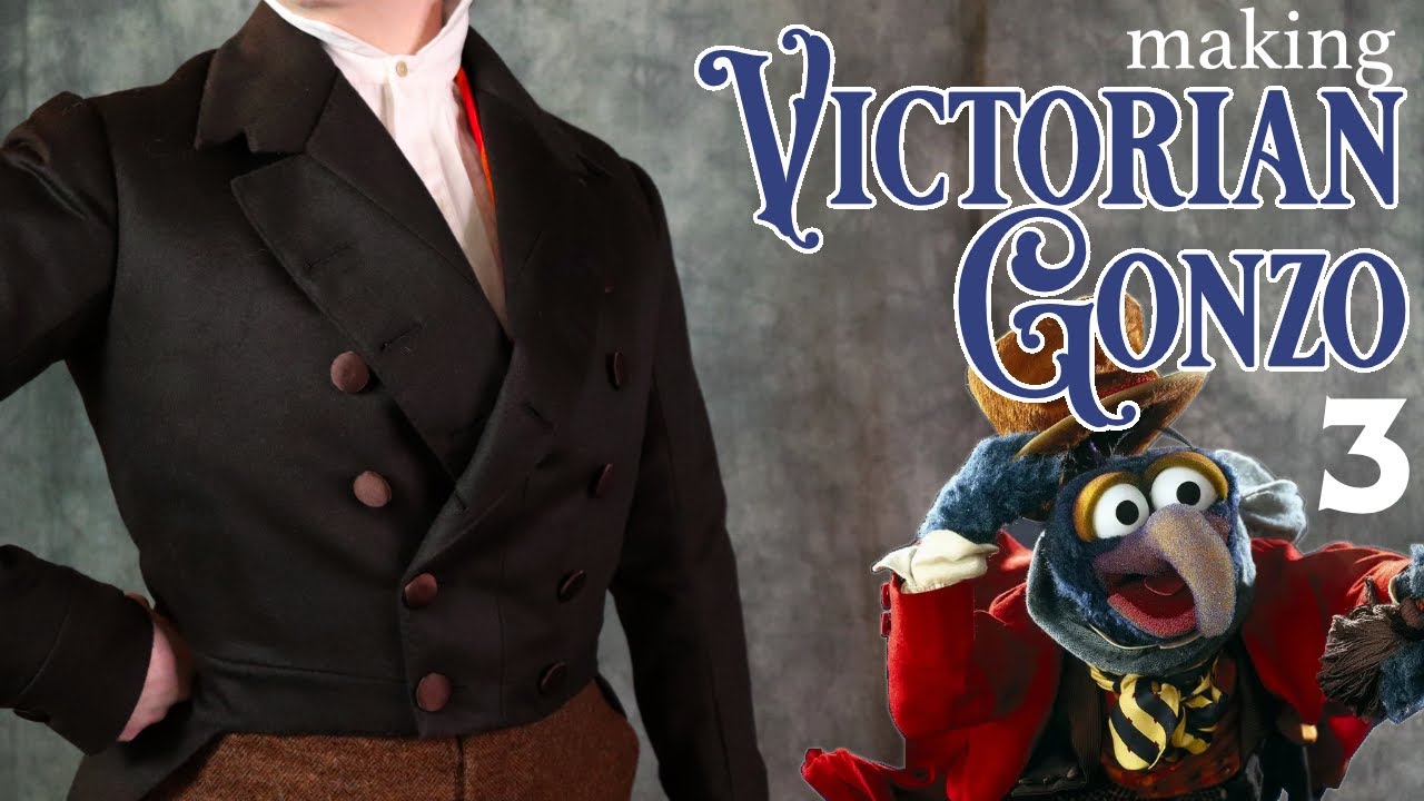 Hand Sewing a Victorian Coat: Gonzo Historically Accurate Cosplay from Muppets Christmas Carol