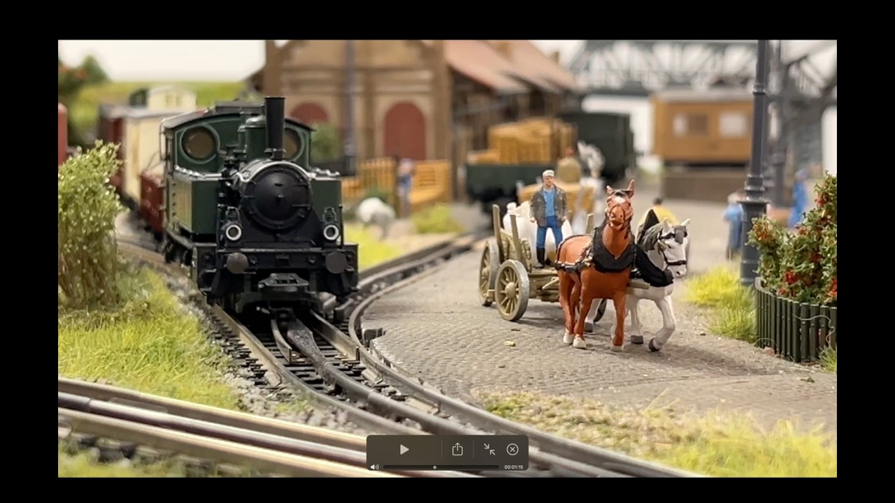 Neulich (also vor rund 150 Jahren) in Oberfranken - Trix Express Fahrvideo
