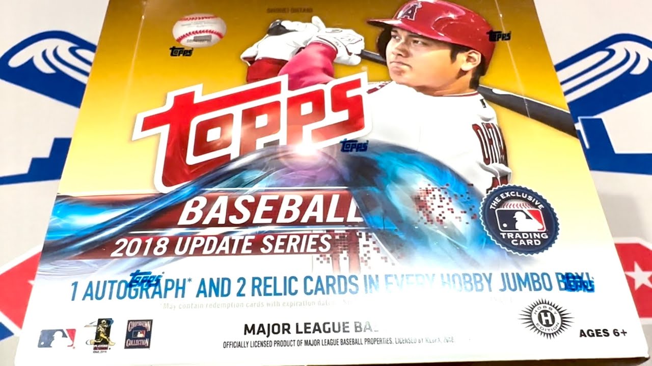 SHOHEI SUNDAY!  BIG OHTANI PARALLEL!!  2018 TOPPS UPDATE JUMBO BOX!
