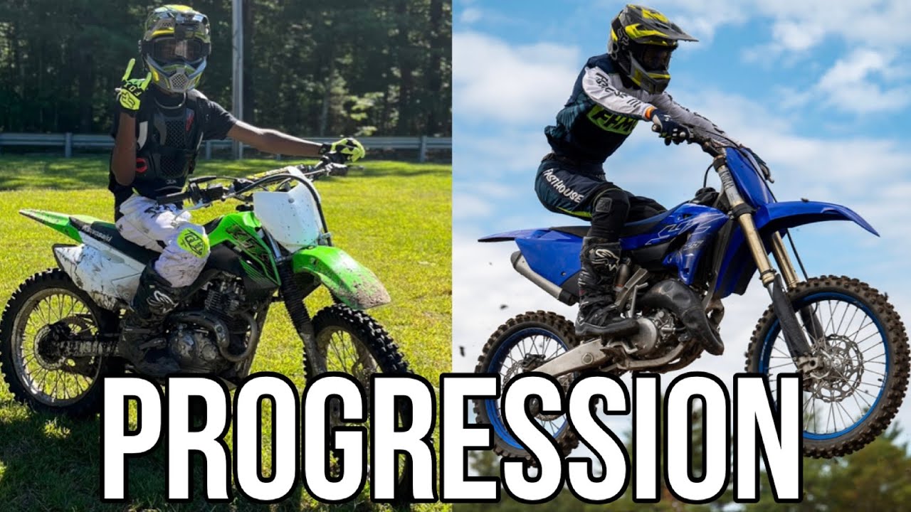 1 YEAR of MOTOCROSS Progression