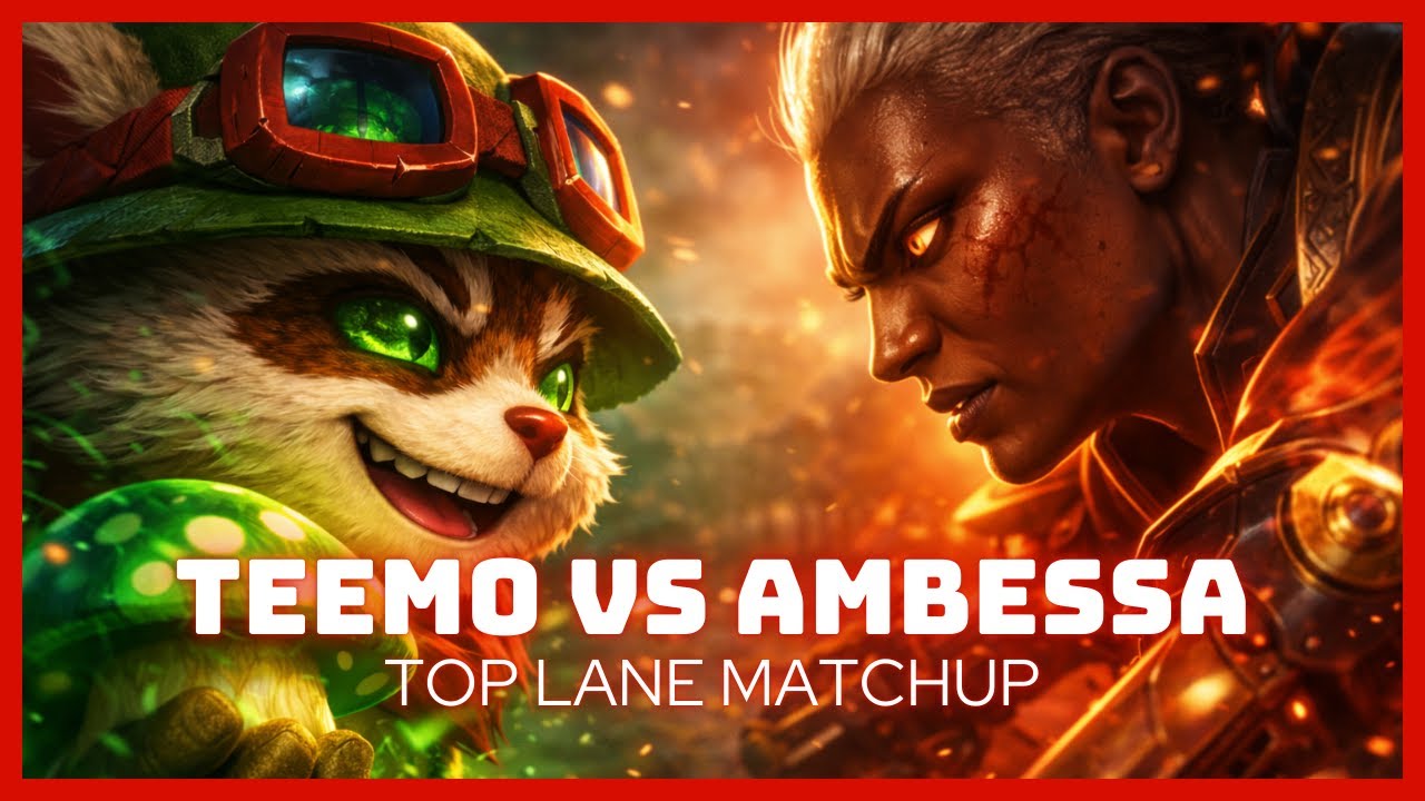Teemo vs Ambessa: She Didn’t Expect THIS (FULL GAME)