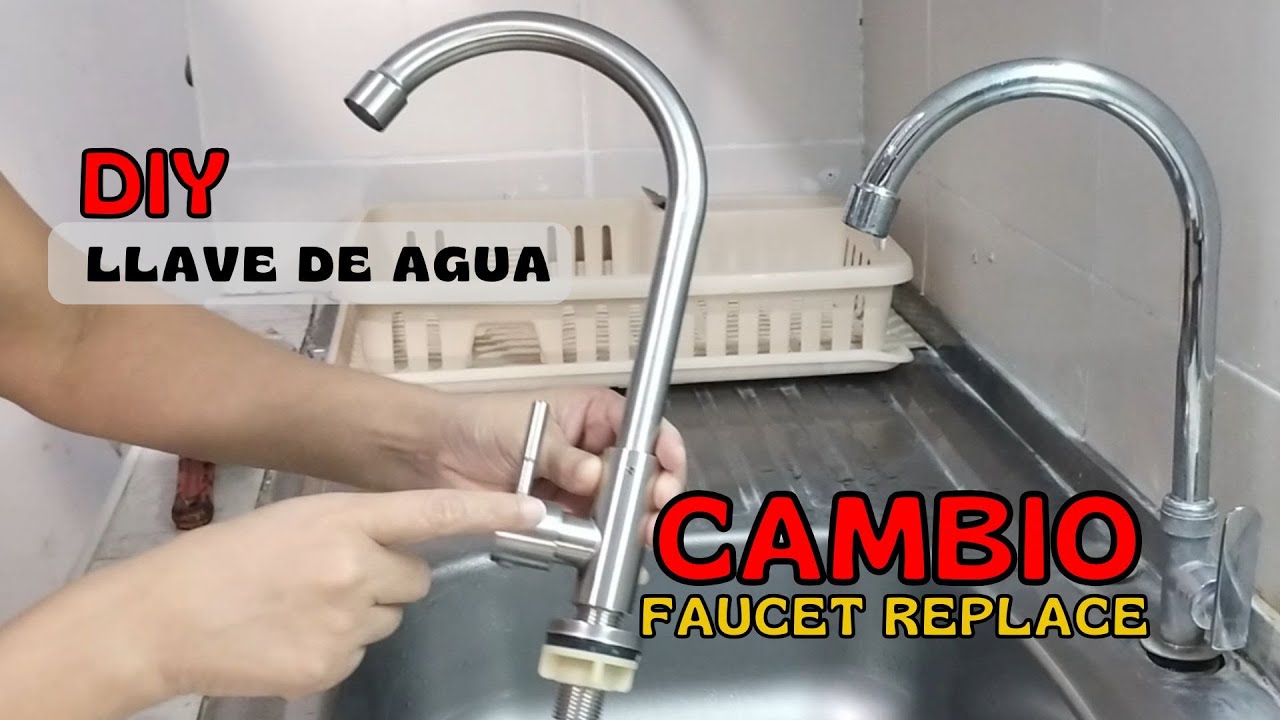 Vlog DIY Cambié la llave de agua del lavaplatos/fregadero/tarja | Hazlo tú | SLOW SPANISH