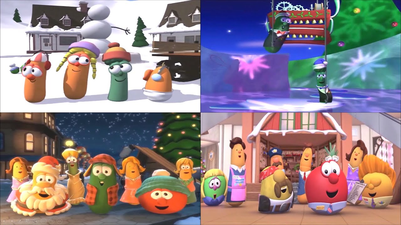 All VeggieTales Christmas Songs HD (Part 1/2)
