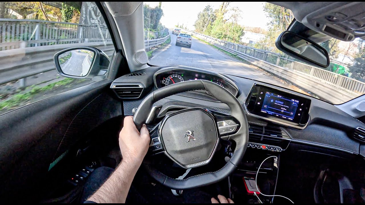 Peugeot 208 [1.2 100HP] |0-100| POV Test Drive #1967 Joe Black