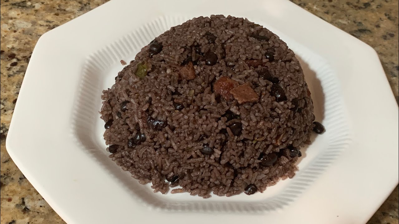 Como hacer arroz congris o arroz moro cubano