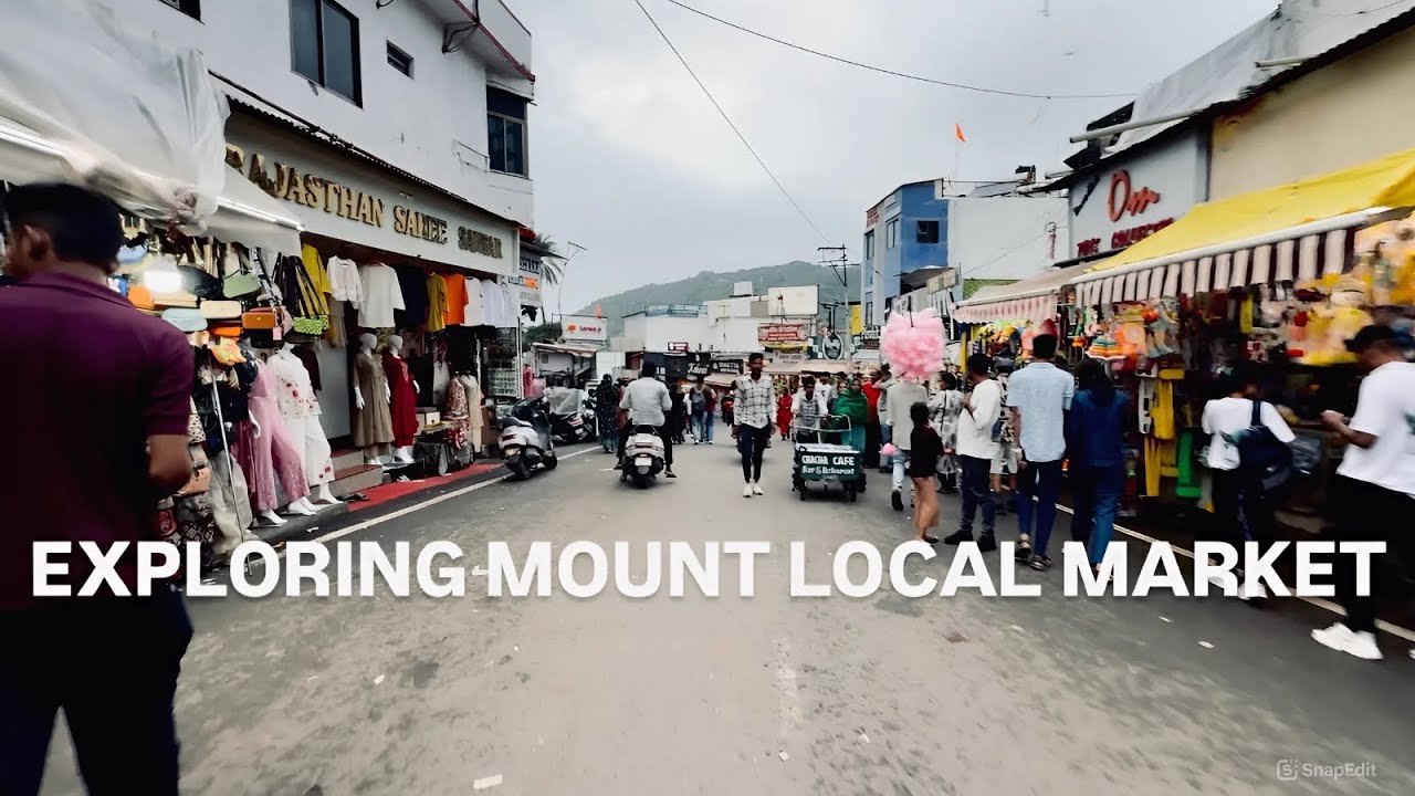 EXPLORING MOUNT ABU LOCAL MARKET 