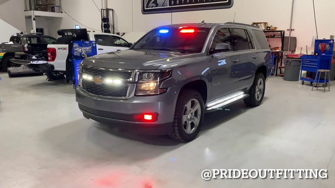 Whelen Carbide Chevy Tahoe #PrideOutfitting