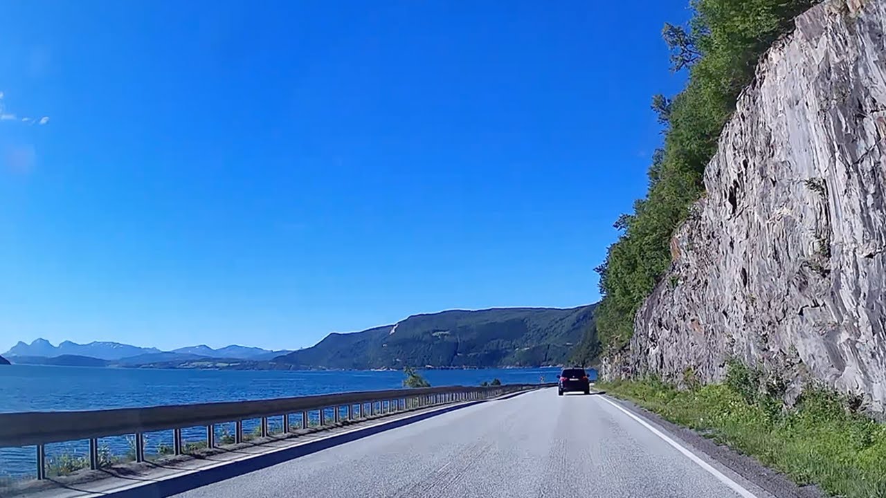🇳🇴 E6 | 66° N | Part 4 | Saltdalsfjorden | Comté du Nordland | Norvège | HD4K 1