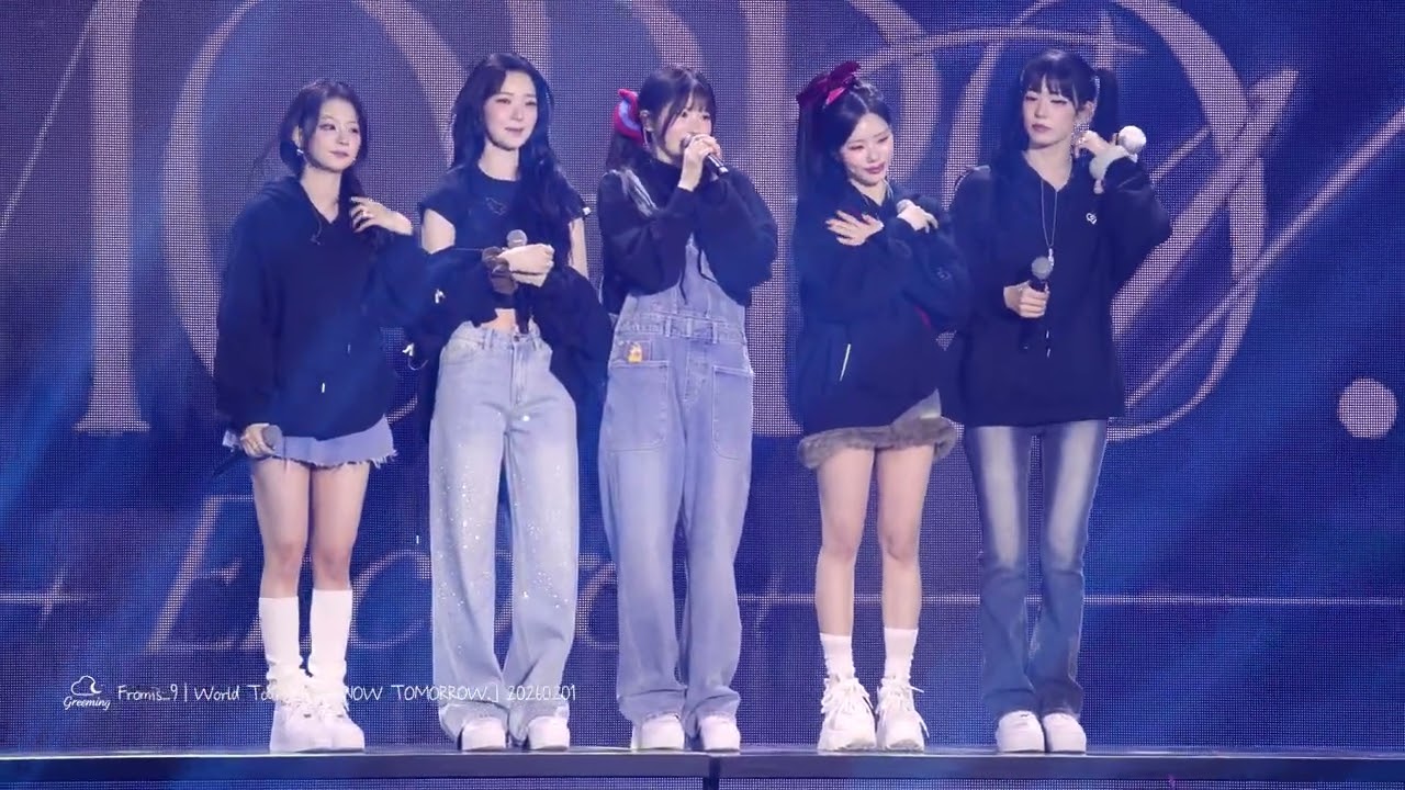프로미스나인 fromis_9 - From + 엔딩 멘트 | WORLD TOUR ENCORE [NOW TOMORROW] 20260201 | 4K 60P 직캠