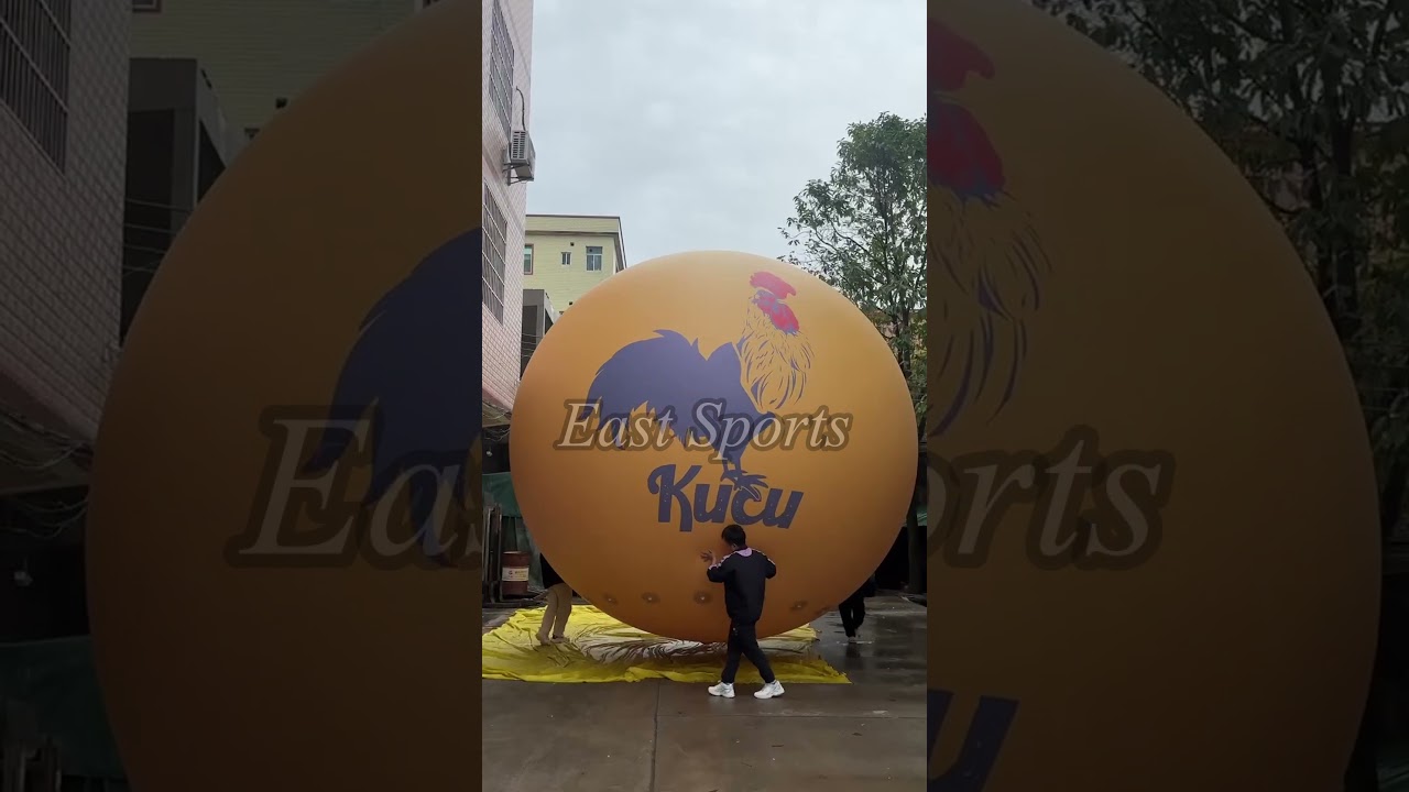 Inflatable helium balloon with logo for outdoor decoration#advertisinginflatables