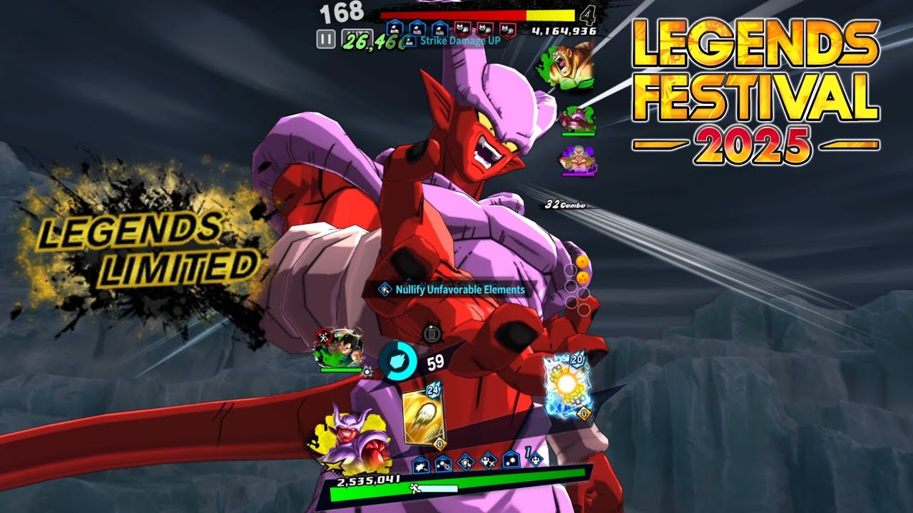 NEW LF Super Janemba All the Unseen Animations!!-Dragon Ball Legends 