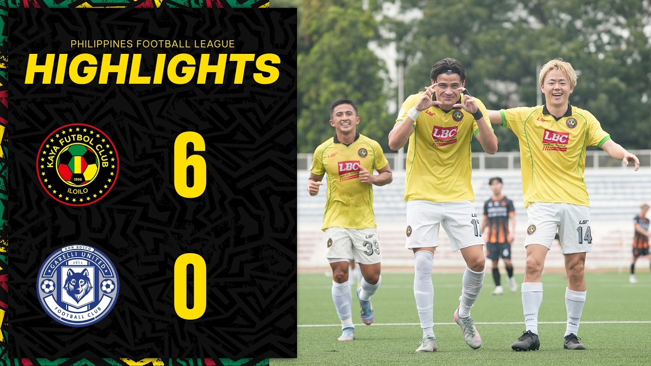 HIGHLIGHTS | Kaya Iloilo 6-0 DB Garelli | PFL 2025/26