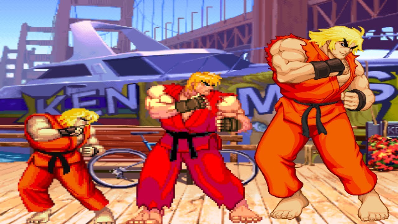 Street Fighter Evolution Remix of Ken Evolution
