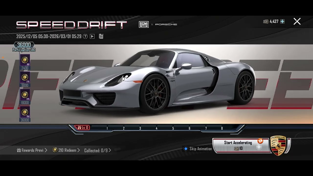 Porsche crate opening bgmi 1 porsche in 3000uc 