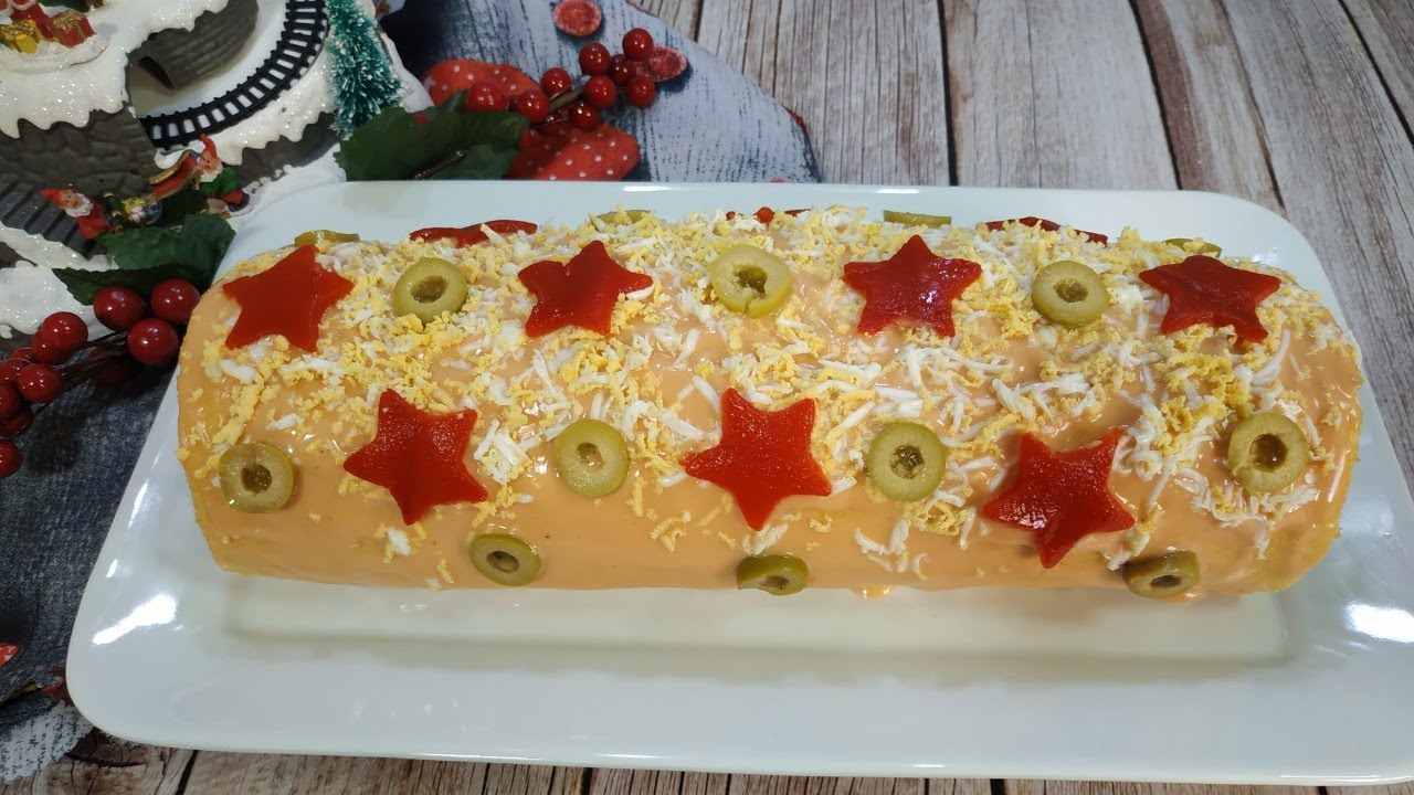 💓BRAZO GITANO SALADO, Fácil y con un resultado espectacular,con MAMBO!!! 