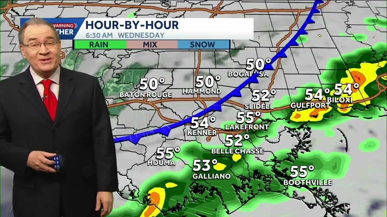 Rain chances going up Tuesday night, weekend changes ahead